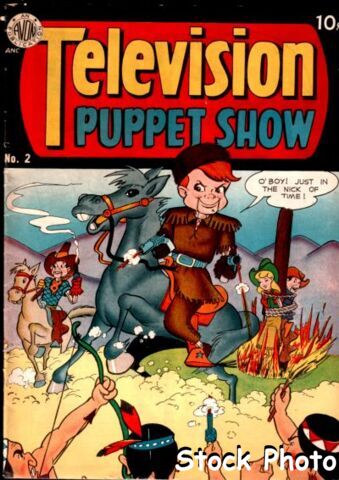 Television Puppet Show #2 © November 1950 Avon
